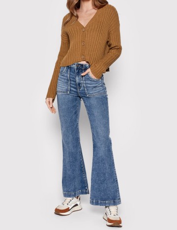 
						Blugi American Eagle, albastru