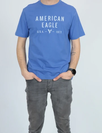 Tricou American Eagle, albastru