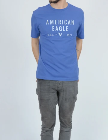 Tricou American Eagle, albastru