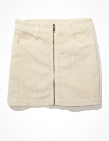 Fusta American Eagle, ecru