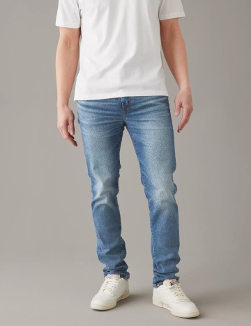 
						Blugi American Eagle, albastru
