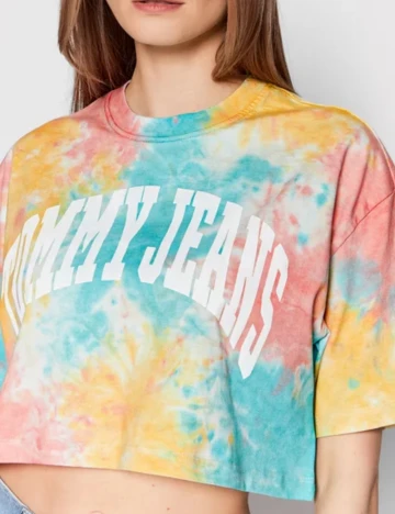 Top Tommy Jeans, mix culori