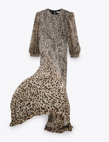 Rochie Zara, animal print, L