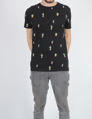 Tricou Reserved, negru