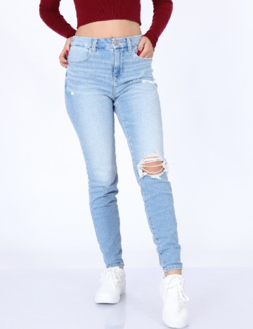 
						Blugi American Eagle, albastru