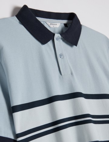 Tricou Reserved, albastru