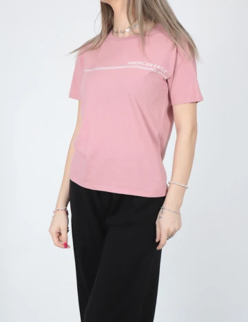Tricou American Eagle, roz