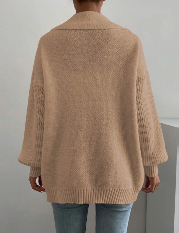 Cardigan SHEIN, maro