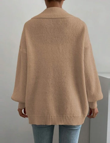 Cardigan SHEIN, maro