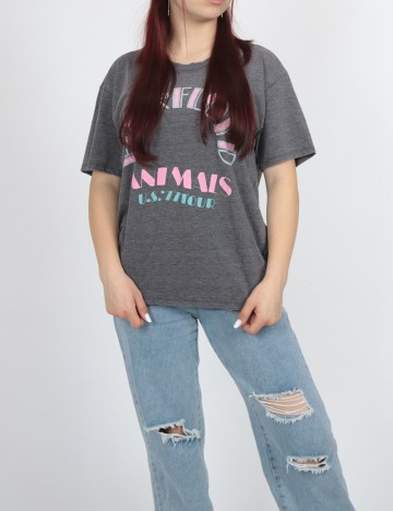 
						Tricou American Eagle, gri