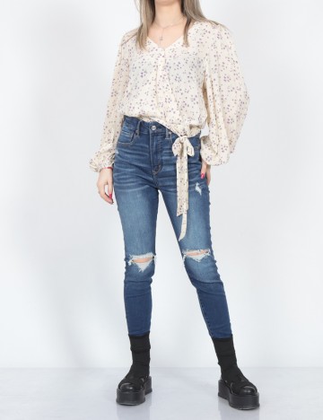 
						Blugi American Eagle, albastru