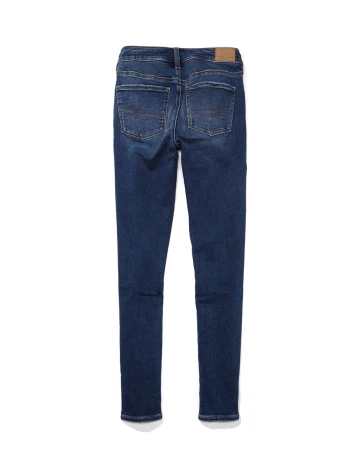 Blugi American Eagle, bleumarin Albastru