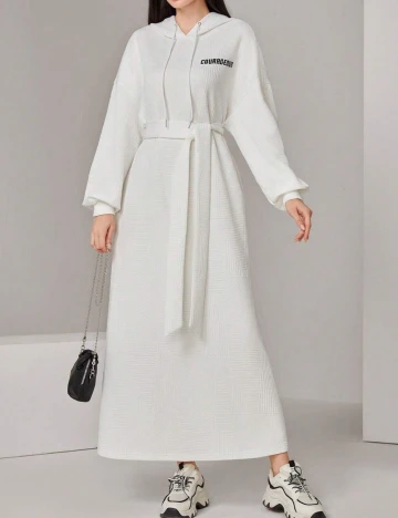 Rochie lunga SHEIN, alb