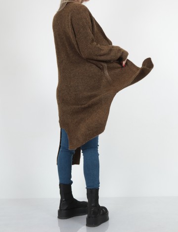 Cardigan SHEIN, maro