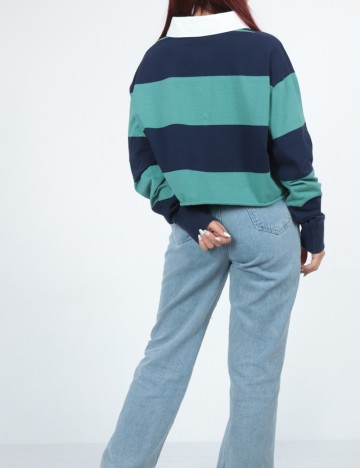 Top American Eagle, verde/bleumarin