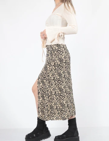 Fusta American Eagle, animal print