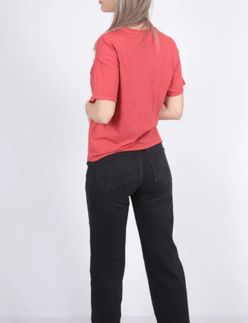 Tricou American Eagle, rosu Rosu