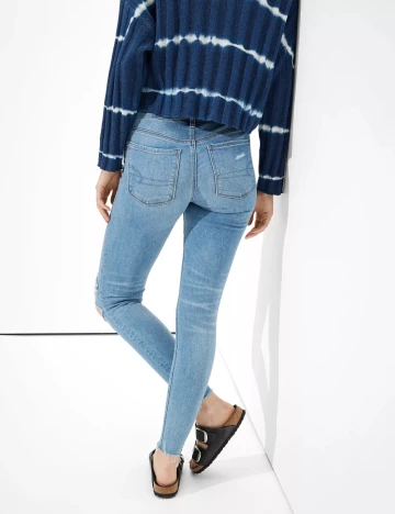 Blugi American Eagle, bleu