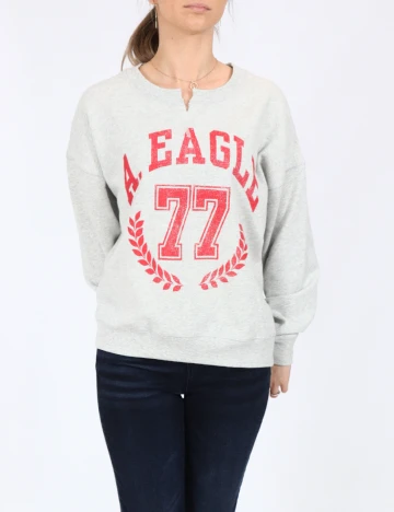 Bluza Oversize American Eagle, gri