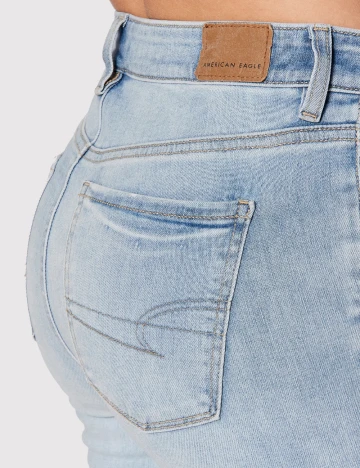Blugi American Eagle, bleu