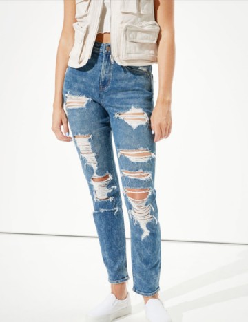 
						Blugi American Eagle, albastru