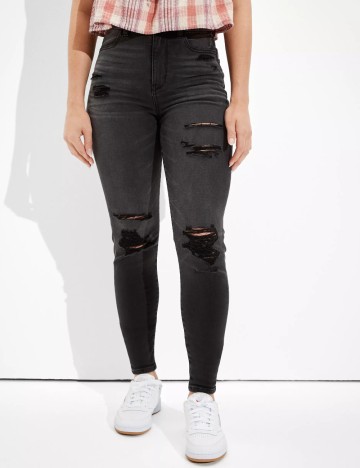 
						Blugi American Eagle, negru