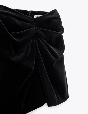 Fusta Zara, negru Negru