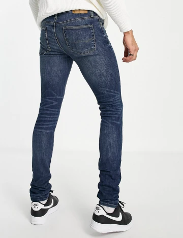 Blugi American Eagle, bleumarin Albastru