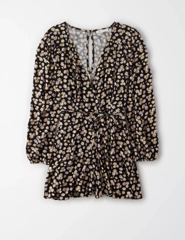 Salopeta American Eagle, floral Floral print