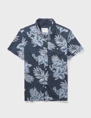 Camasa American Eagle, bleumarin Albastru