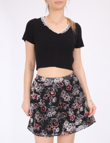 Fusta American Eagle, negru