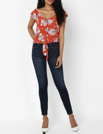 Bluza American Eagle, rosu