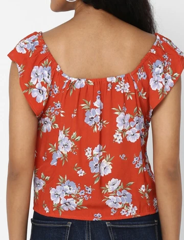 Bluza American Eagle, rosu