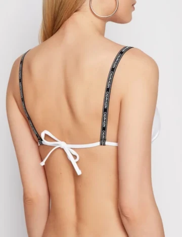 Sutien de baie Calvin Klein, alb