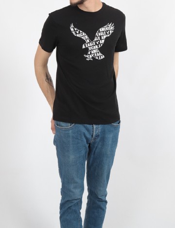 
						Tricou American Eagle, negru
