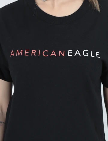 Tricou American Eagle, negru
