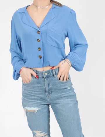 Camasa American Eagle, albastru