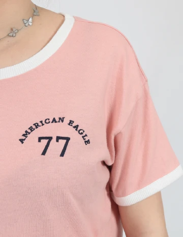 Tricou American Eagle, roz