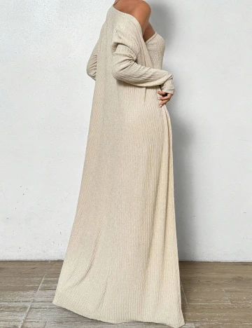 Rochie medie SHEIN, crem