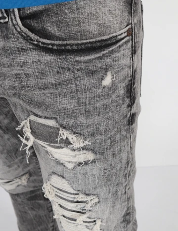 Blugi American Eagle, gri Gri