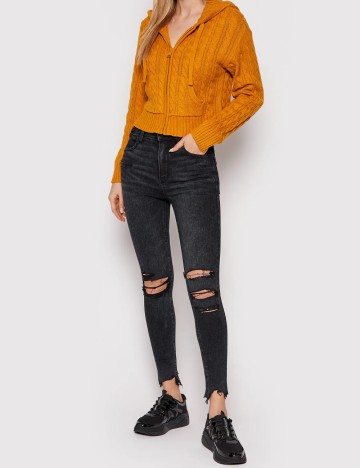 
						Blugi American Eagle, negru