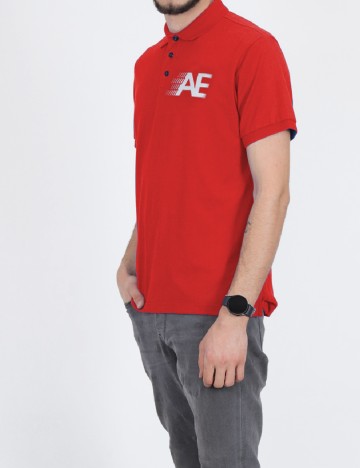 Tricou Oversize American Eagle, rosu