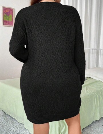 Rochie scurta SHEIN CURVE, negru