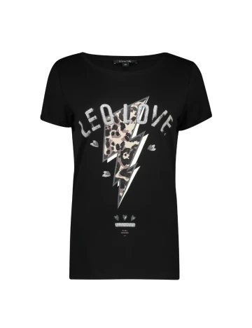 TRICOU Comma, negru, 34