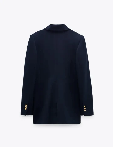 Sacou Zara, albastru inchis, XS