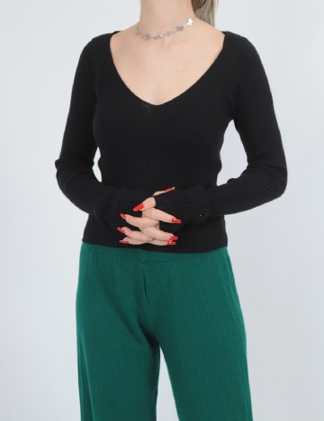 Bluza American Eagle, negru