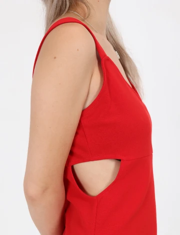 Rochie scurta Vero Moda, rosu