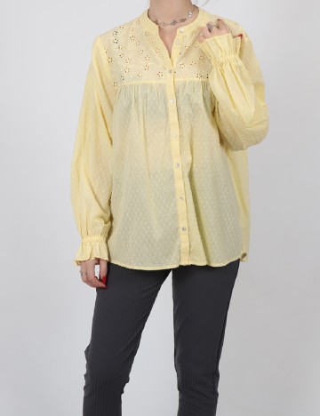 
						Camasa Vero Moda, galben