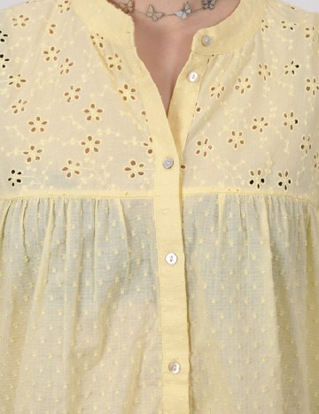 Camasa Vero Moda, galben