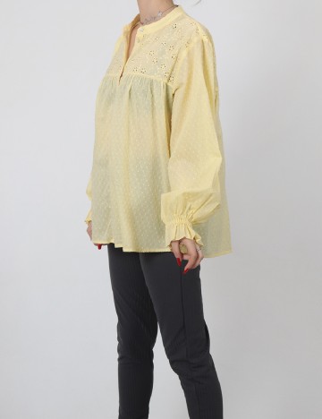 Camasa Vero Moda, galben